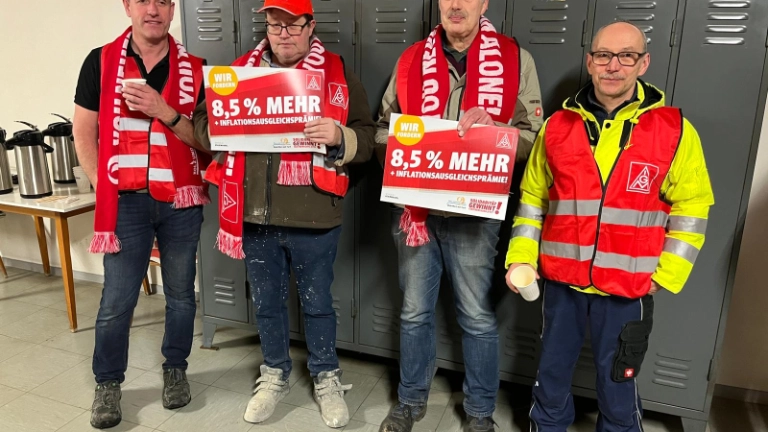 Warnstreik Frenkert