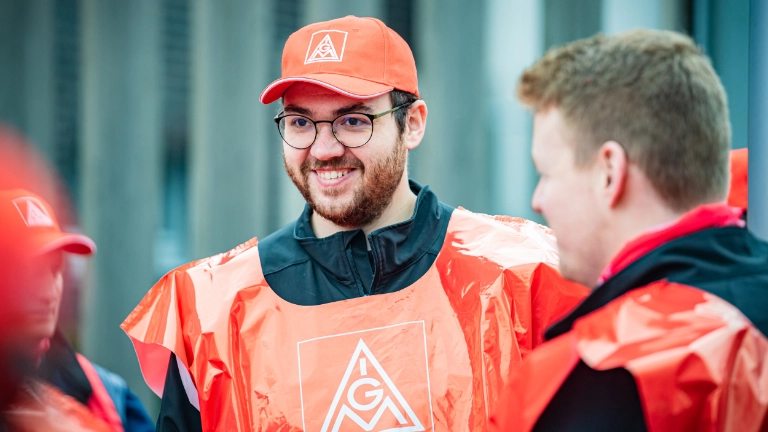 Textil-Bekleidung 2. Warnstreikwelle