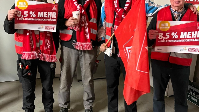 Warnstreik Frenkert