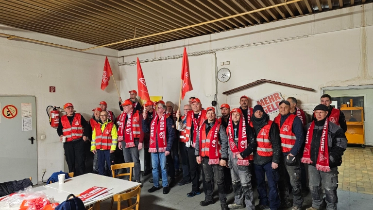 Warnstreik Frenkert