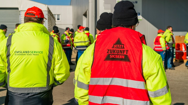 Warnstreik Emsland Service 03.03.2025