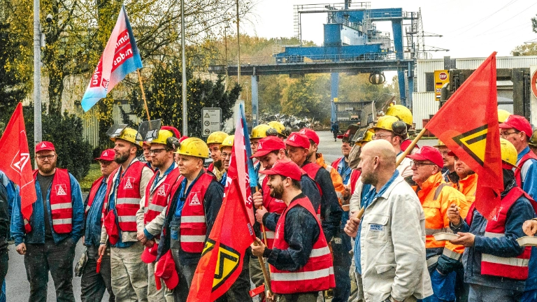 Warnstreik Benteler