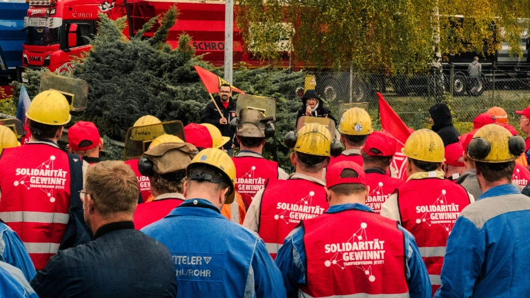 Warnstreik Benteler