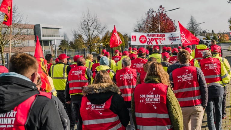 Warnstreik Stemmann