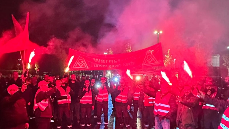 Warnstreik Krone + Storm 