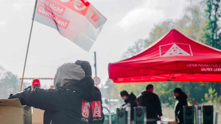Warnstreik Stemmann