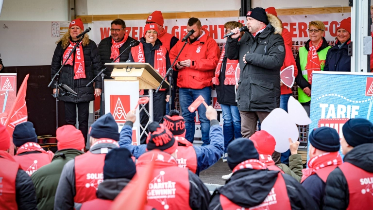 Verhandlungsbegleitende Aktion Ostbevern