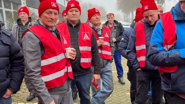 Warnstreik Interdomo 