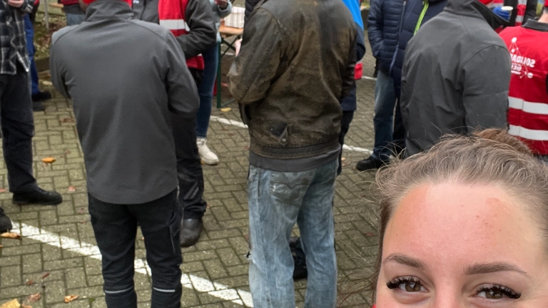 Warnstreik Interdomo 