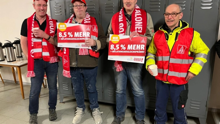 Warnstreik Frenkert