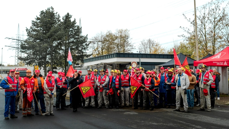 Warnstreik Benteler