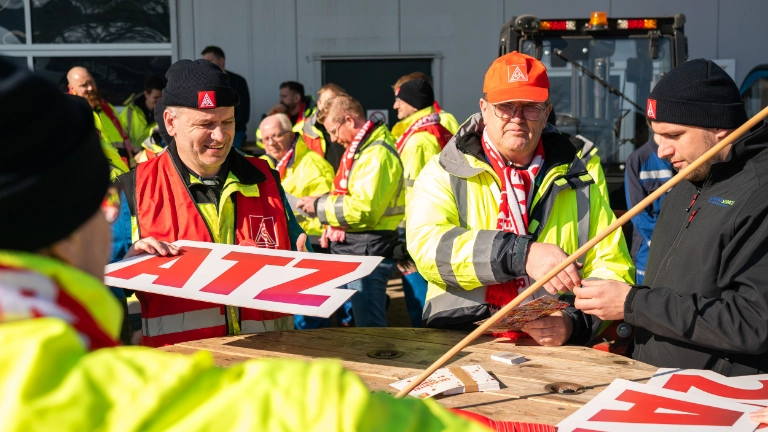 Warnstreik Emsland Service 03.03.2025