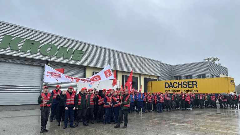 Warnstreik Krone + Storm 