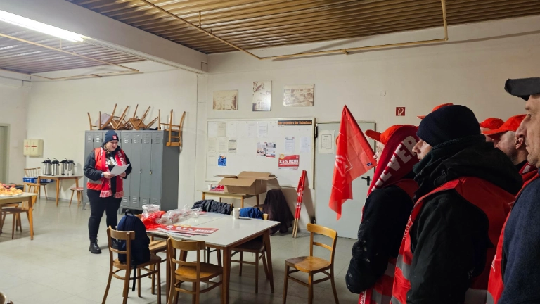 Warnstreik Frenkert