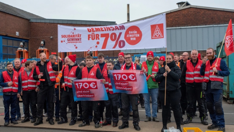 Warnstreik Windhoff