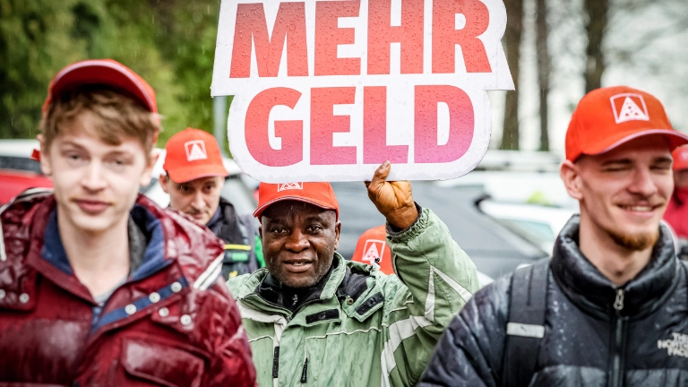 Verhandlungsbegleitende Aktion Billerbeck