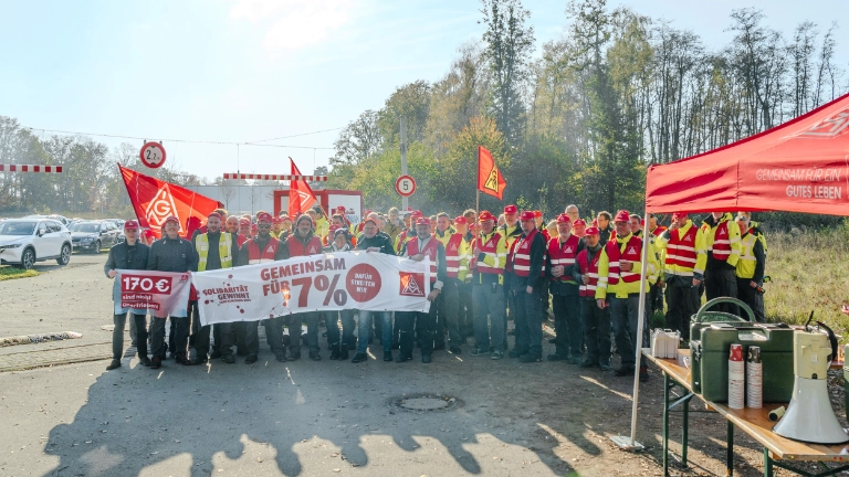 Warnstreik Stemmann