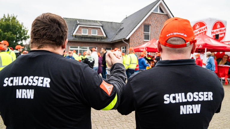 Warnstreiks Metallhandwerk NRW 2023