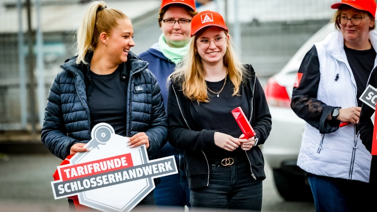 Warnstreiks Metallhandwerk NRW 2023