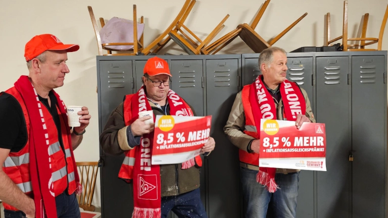 Warnstreik Frenkert