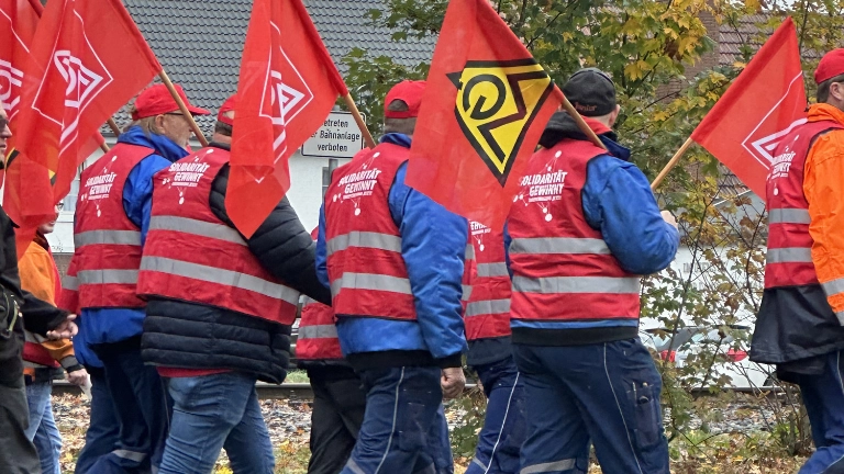 Warnstreik Krone + Storm 