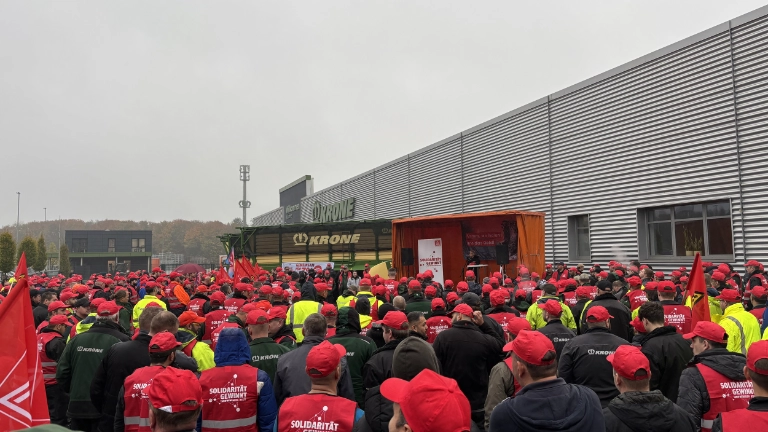 Warnstreik Krone + Storm 