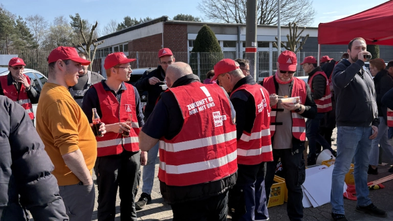 Warnstreik Kettelhack Setex Nur Die 20.03.2025