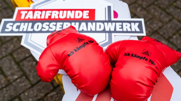 Warnstreiks Metallhandwerk NRW 2023