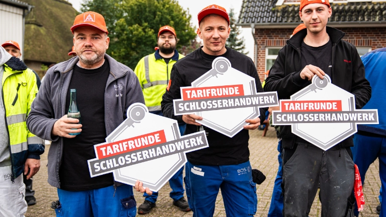 Warnstreiks Metallhandwerk NRW 2023
