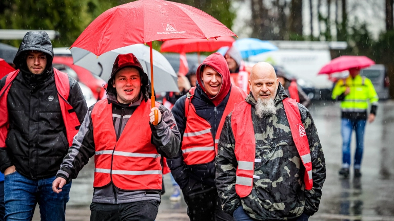 Verhandlungsbegleitende Aktion Billerbeck
