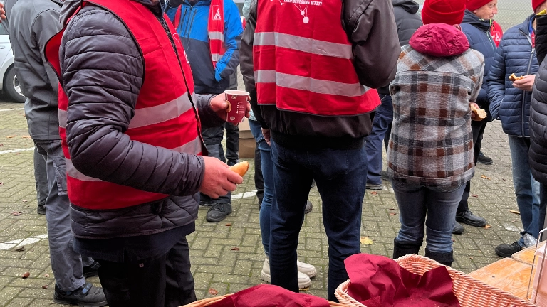 Warnstreik Interdomo 