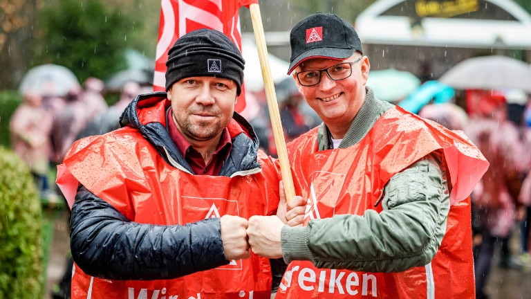 Verhandlungsbegleitende Aktion Billerbeck