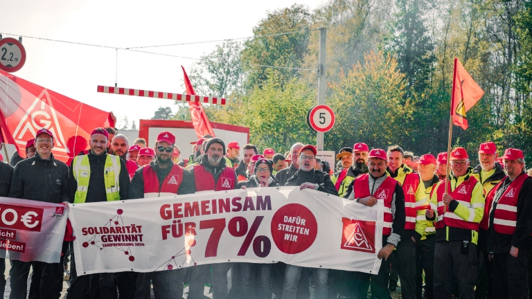 Warnstreik Stemmann