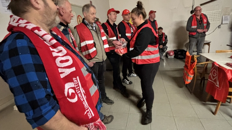 Warnstreik Frenkert