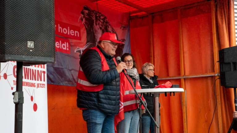 Warnstreik Krone + Storm 