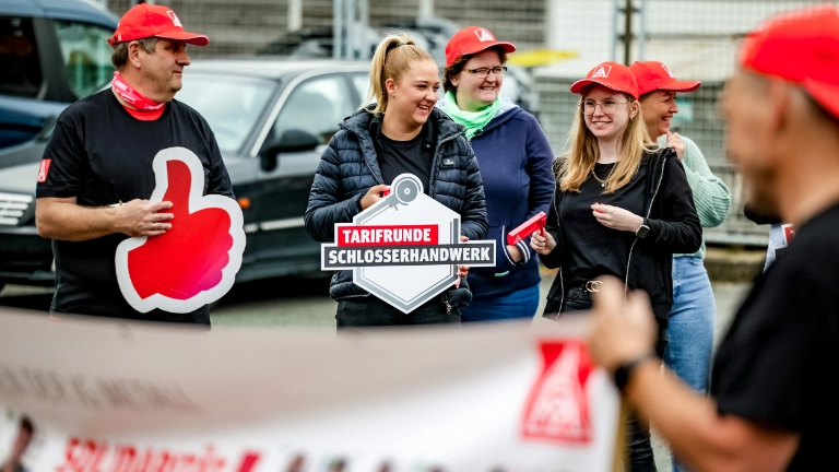 Warnstreiks Metallhandwerk NRW 2023