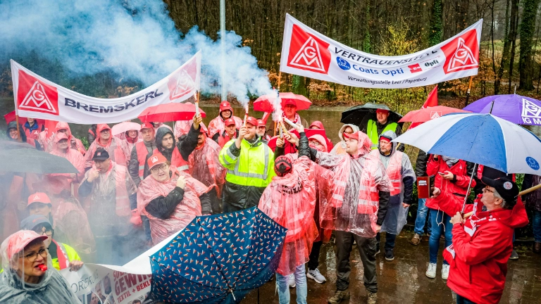 Verhandlungsbegleitende Aktion Billerbeck