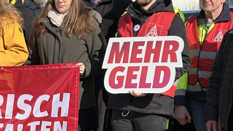 Warnstreik Werkstätten WKS 04.03.2025