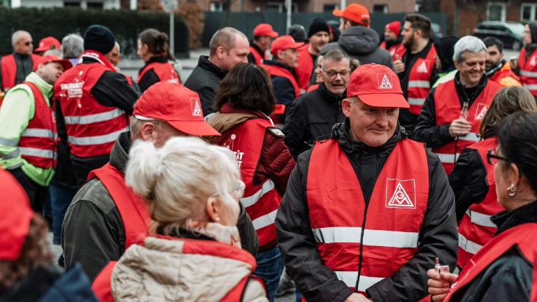 Warnstreiks TWE Schmitz Textiles Markilus 11.03.2025