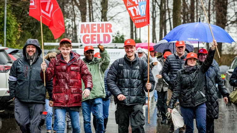 Verhandlungsbegleitende Aktion Billerbeck