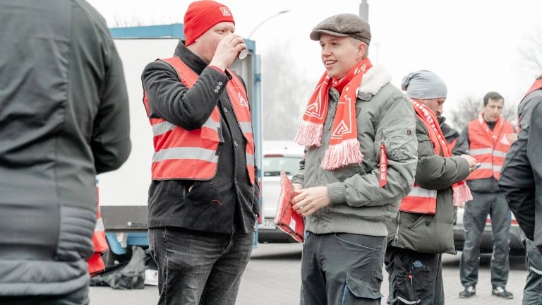 Warnstreiks TWE Schmitz Textiles Markilus 11.03.2025