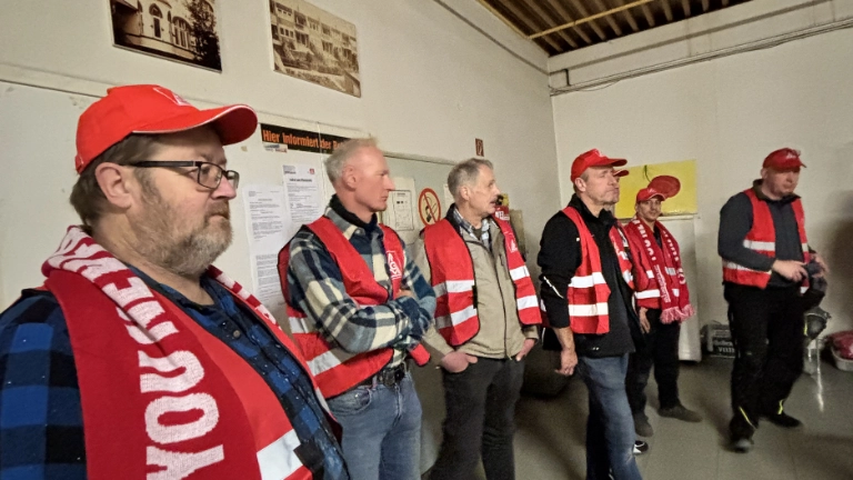 Warnstreik Frenkert
