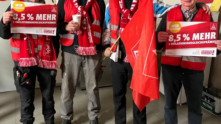 Warnstreik Frenkert