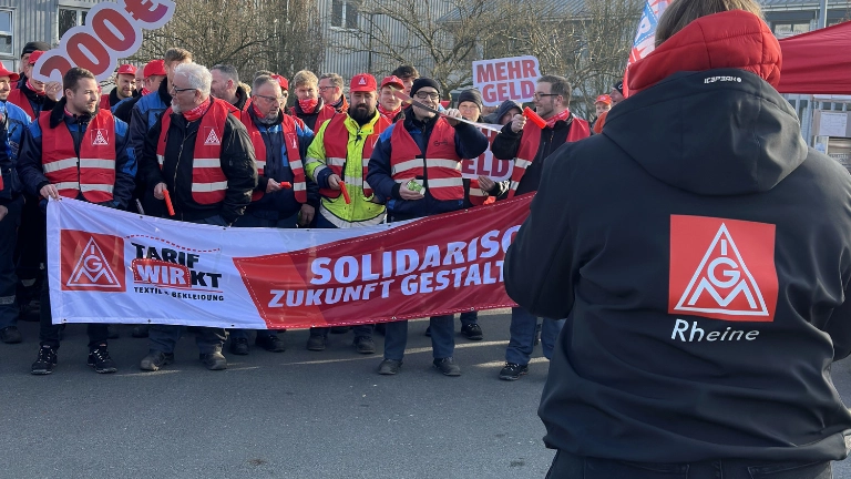 Warnstreik Werkstätten WKS 04.03.2025