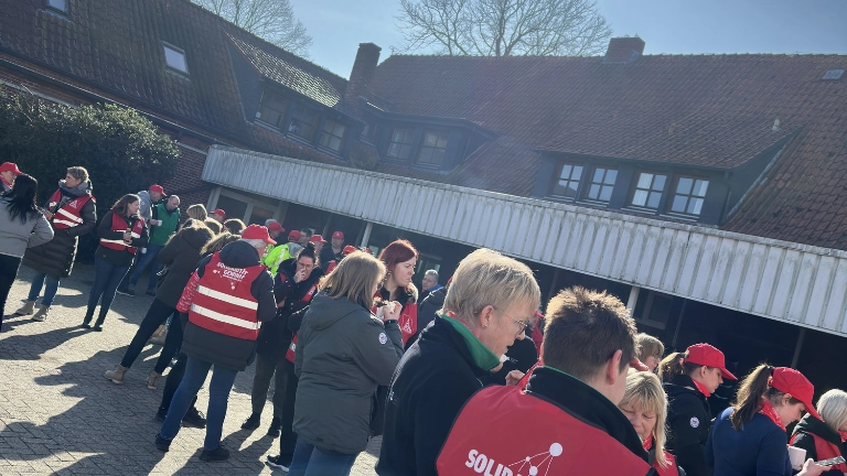 Warnstreik Werkstätten WKS 04.03.2025