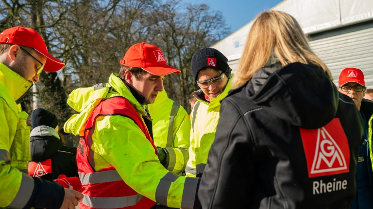 Warnstreik Emsland Service 03.03.2025