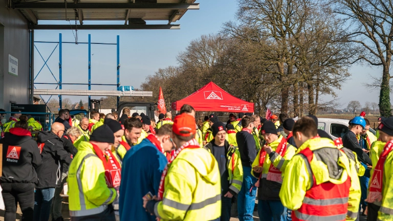 Warnstreik Emsland Service 03.03.2025
