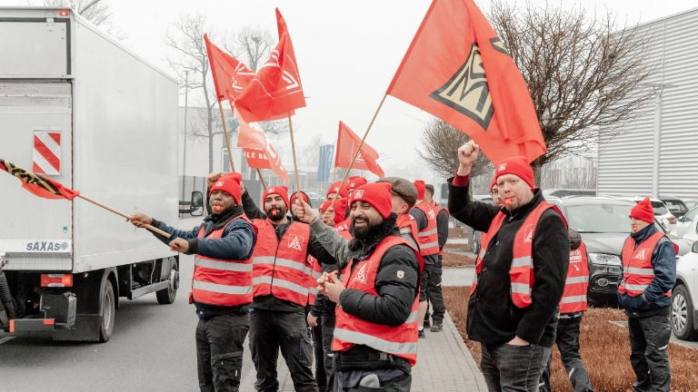 Warnstreiks TWE Schmitz Textiles Markilus 11.03.2025