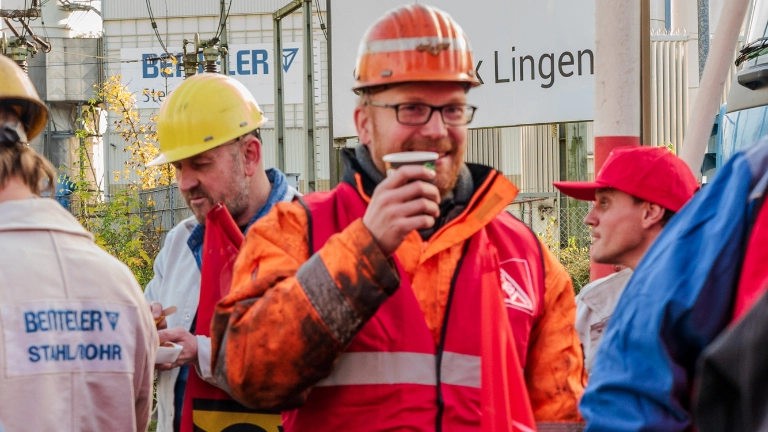 Warnstreik Benteler