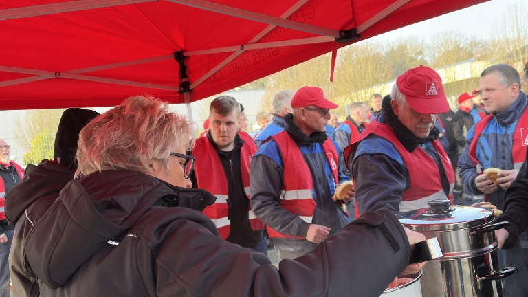 Warnstreik Werkstätten WKS 04.03.2025